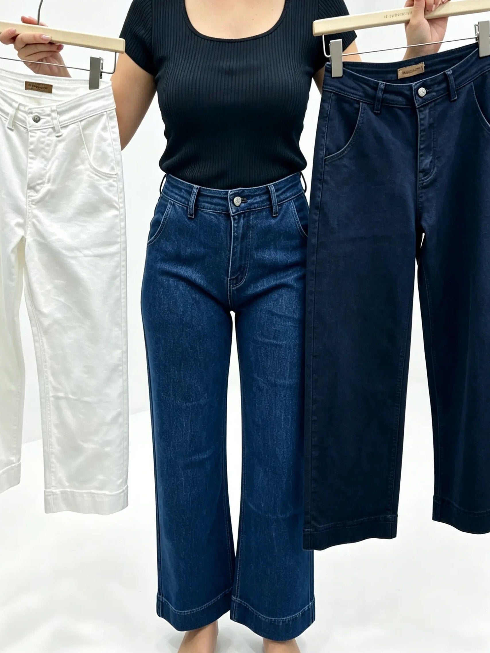 Straight Wide Jeans