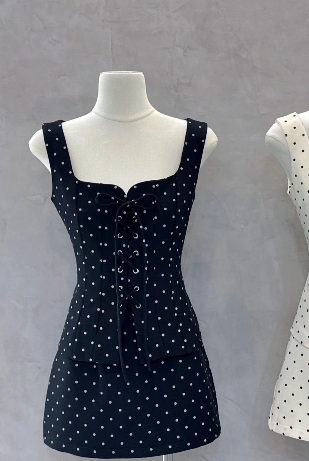 Polka Dot Corset Co-Ord Set